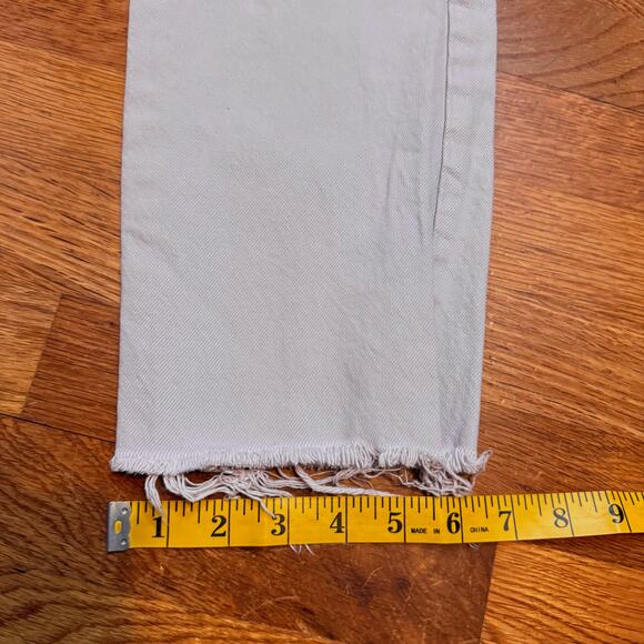 Levi’s 501 Womens 25 Light Purple Lilac Straight Frayed Rigid Jeans Denim Retro - Picture 5 of 9